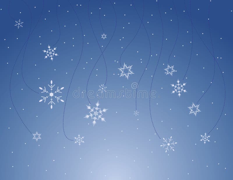 Falling Snowflakes