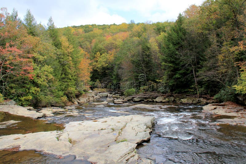 Falls - ohiopyle, PA stock images Falls - ohiopyle, PA stock images