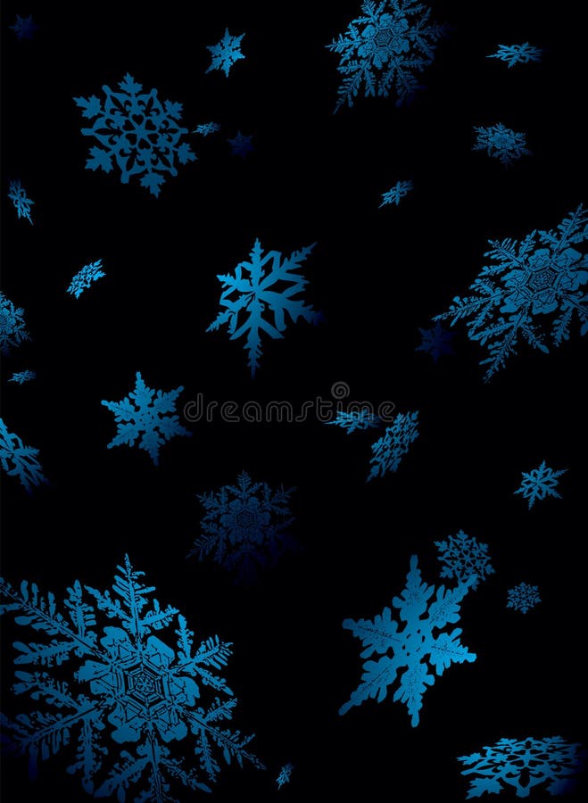fallsnowflake stock illustrationer fallsnowflake stock illustrationer