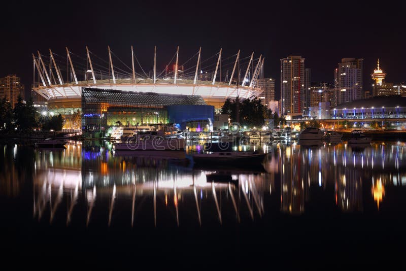 False Creek Night, Vancouver