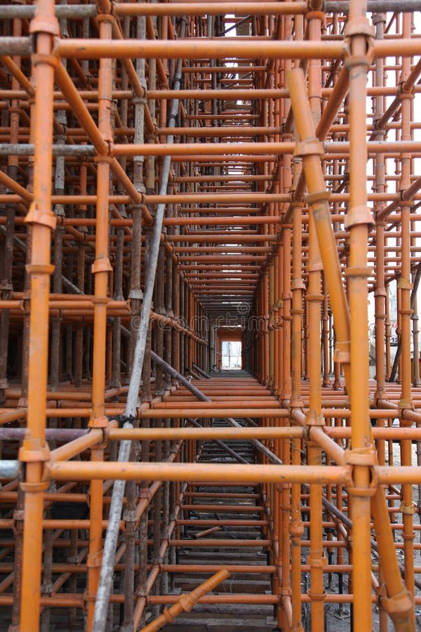 Falsework stock photo. Image of built, steely, chinses - 10508354