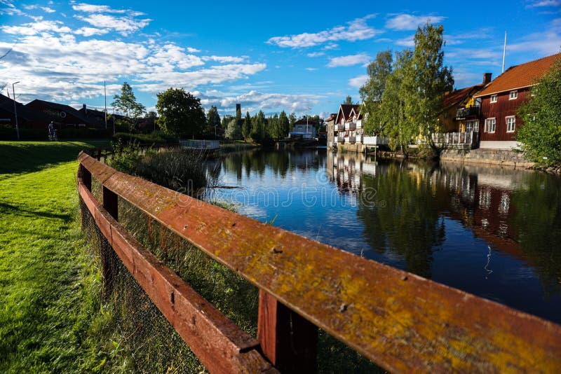 Falun, Svezia immagine stock. Immagine di paesaggio 121752303