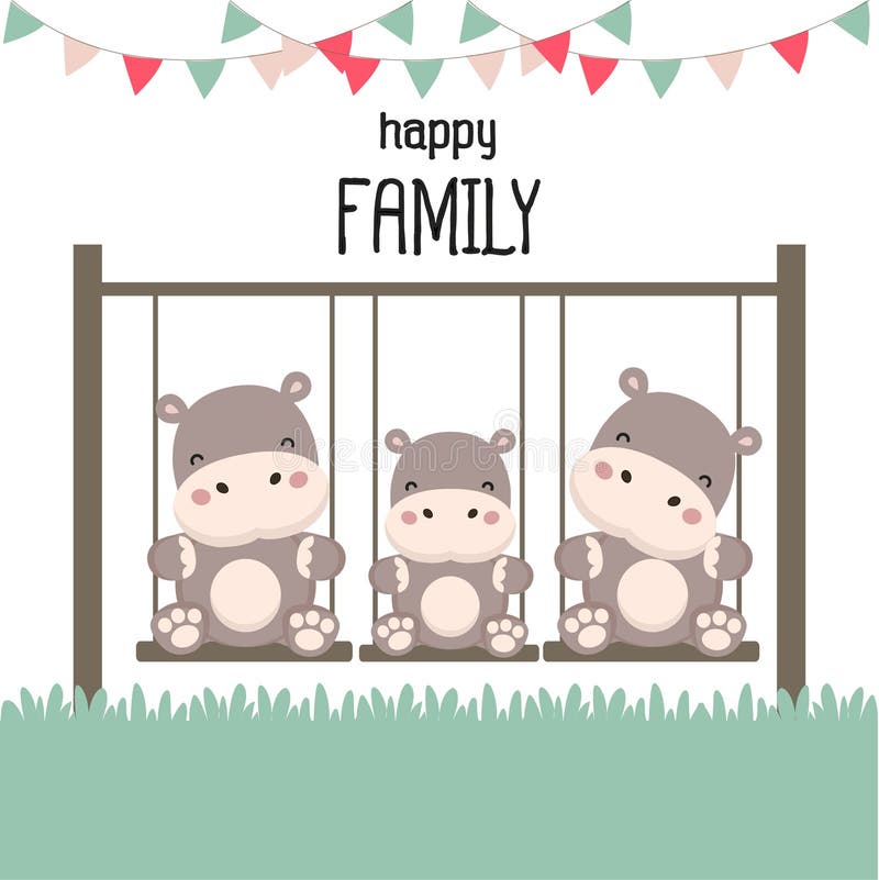 Família animal feliz. Pai, mãe, bebê raposas dos desenhos animados. 618605  Vetor no Vecteezy