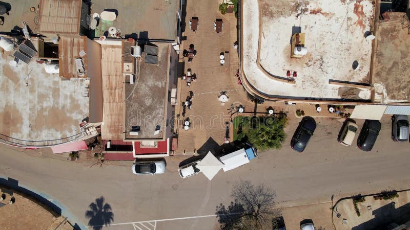 Famagusta-Altstadt aus der 4k-Luft und Varosha-Landschaften in Nordkyprus