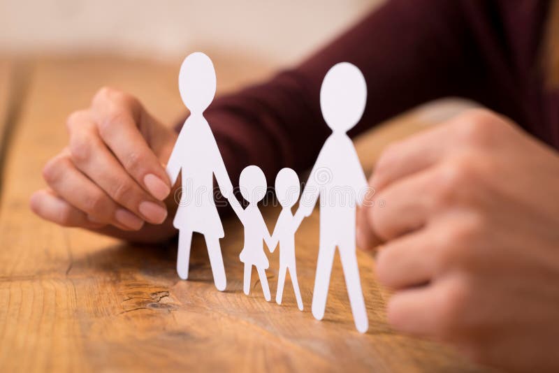 Familie vereinigt lizenzfreies stockbild Familie vereinigt lizenzfreies stockbild
