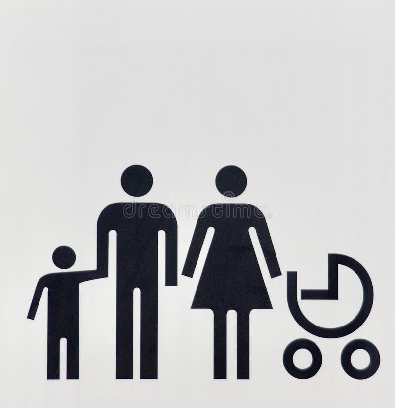 Familien-verheirateter Mann und Frau mit ihren Kindern lizenzfreie stockbilder Familien-verheirateter Mann und Frau mit ihren Kindern lizenzfreie stockbilder