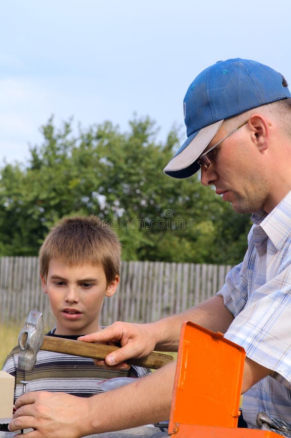 Father with the son together they work, elder it shows to the young as correct that to make. Father with the son together they work, elder it shows to the young as correct that to make