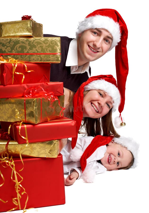 Famille de Noël Famille de Noël