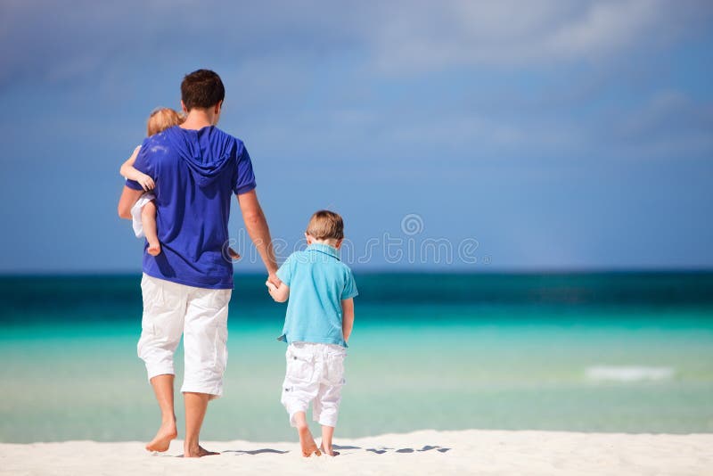 Famille des vacances photo libre de droits