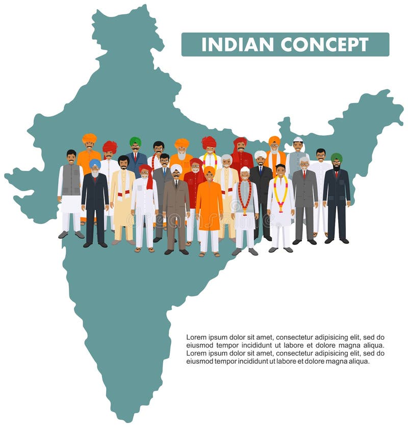 Famille et concept social Jeune indien de groupe, adulte et personnes supérieures se tenant ensemble dans différents vêtements na illustration de vecteur Famille et concept social Jeune indien de groupe, adulte et personnes supérieures se tenant ensemble dans différents vêtements na illustration de vecteur