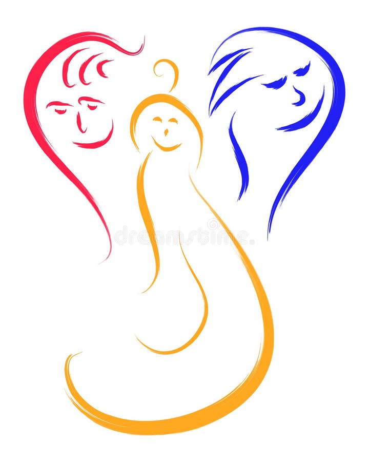 Family royalty free illustration