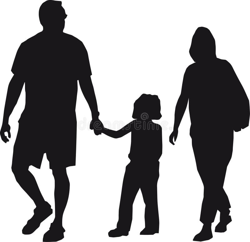 Family stock illustration