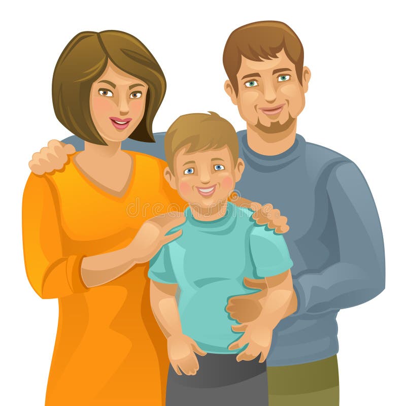 Family royalty free illustration