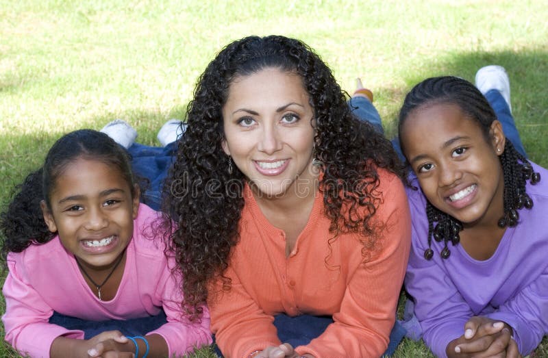 Family royalty free stock photography Family royalty free stock photography
