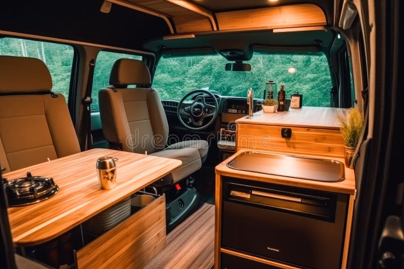 Family Car Suv Conversion Camper, Interior Conversion Effect, Van Life