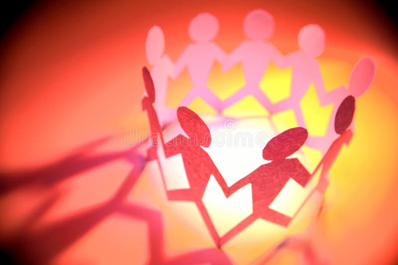 Family circle stock images