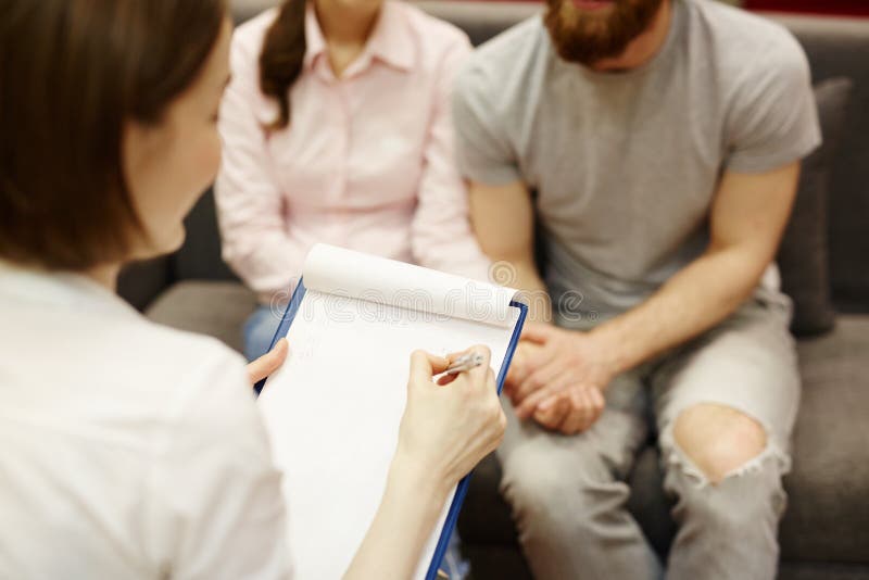 Family consulting stock photography Family consulting stock photography