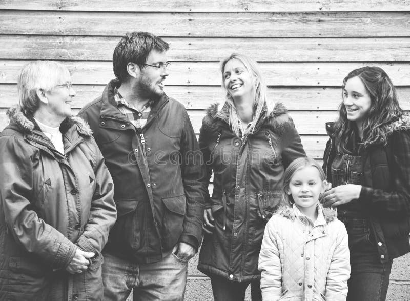 Family Generations Parenting Togetherness Relaxation Concept royalty free stock photography Family Generations Parenting Togetherness Relaxation Concept royalty free stock photography