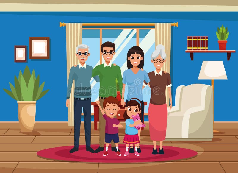 Download Grandparents Silhouette Stock Illustrations - 646 ...