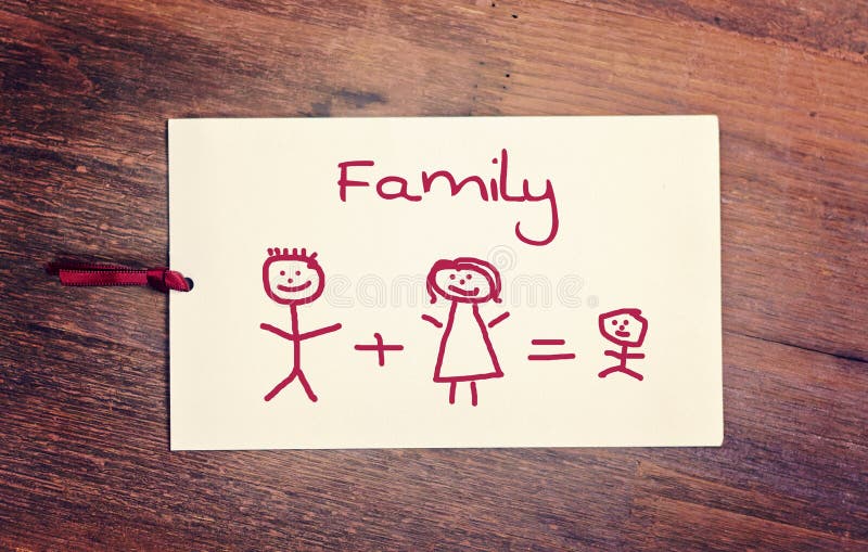 Family greeting card