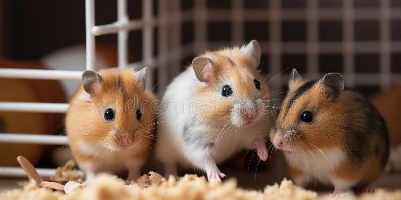 Premium Photo  A hamster's life generative ai