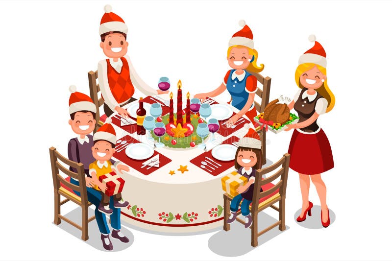 clipart family party