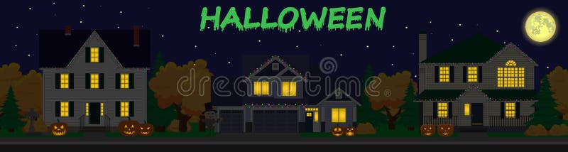 Family houses set. stock illustration Family houses set. stock illustration