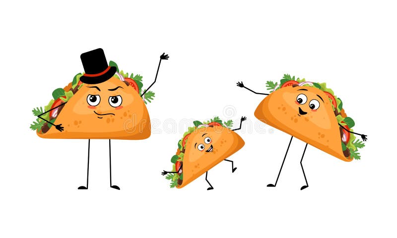 dancing taco clipart transparent