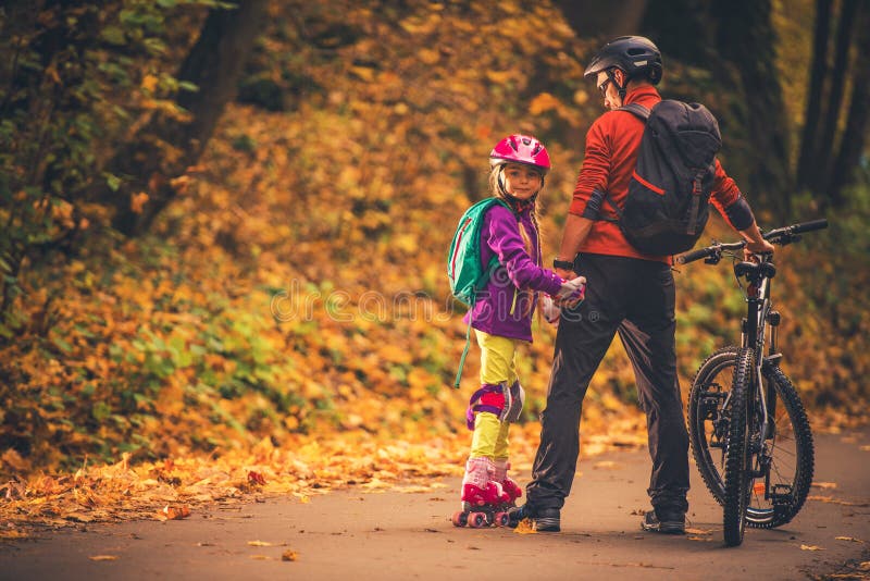 Family Outdoor Activities royalty free stock image Family Outdoor Activities royalty free stock image