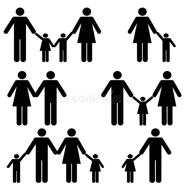 Family with parents and children