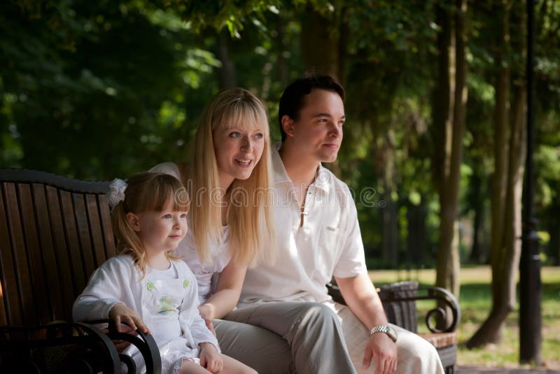 Family at park