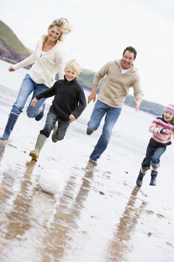 Familia sobre el Playa.