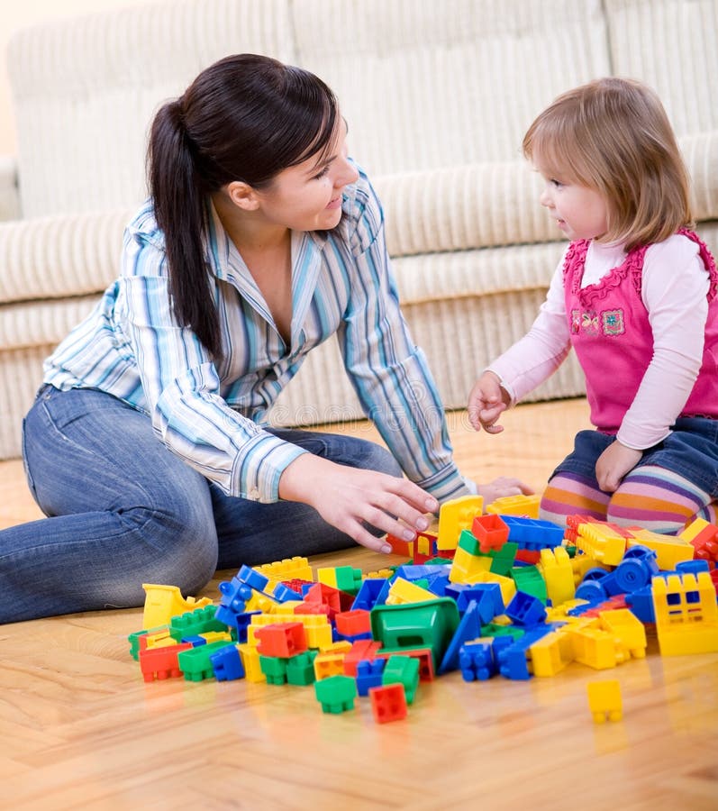 Family playing together