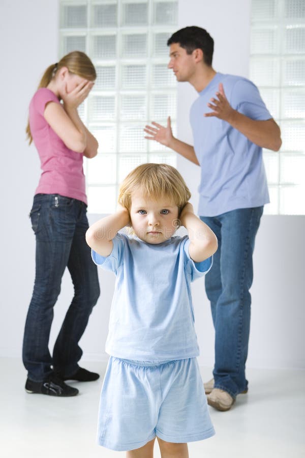 The family s quarrel stock photo. Image of contest, baby 6501808