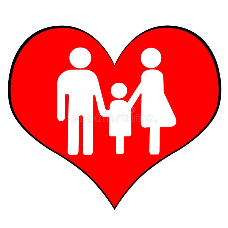 Family Symbol stock illustration. Illustration of family 5957885