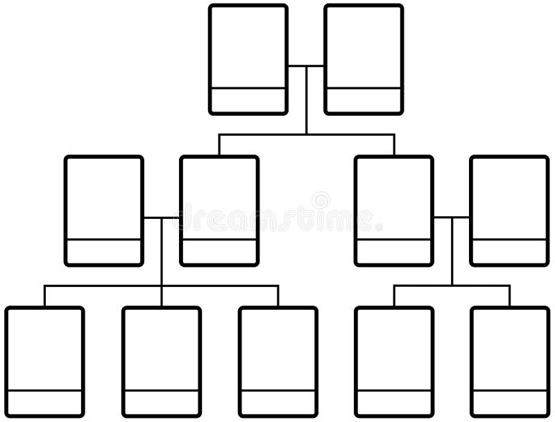 family tree team structure blank template fill your own pictures text family tree team structure blank template 105008415