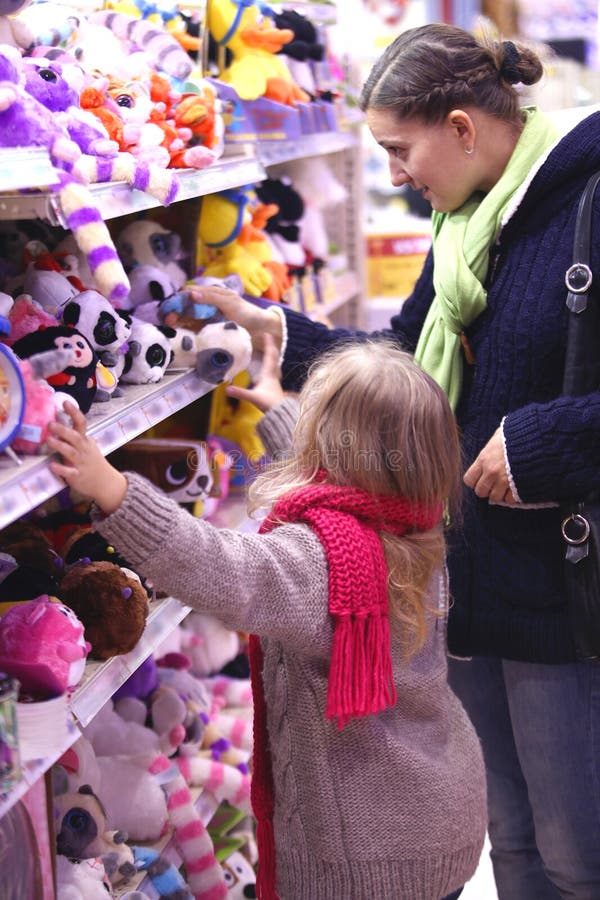 Family trip to the store