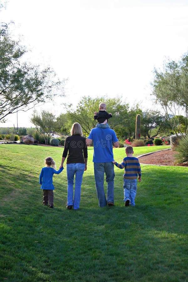 Family Walking