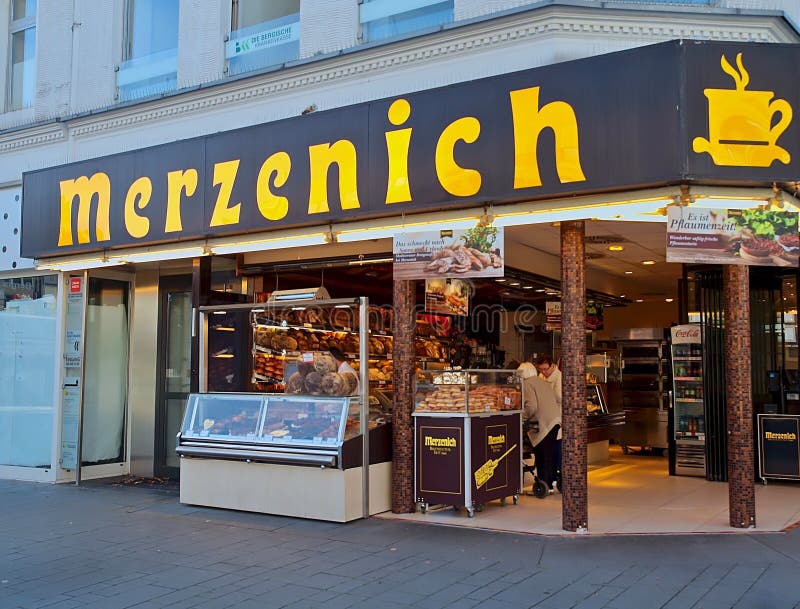 Famous Bakery Store in Cologne Editorial Photography Image of open
