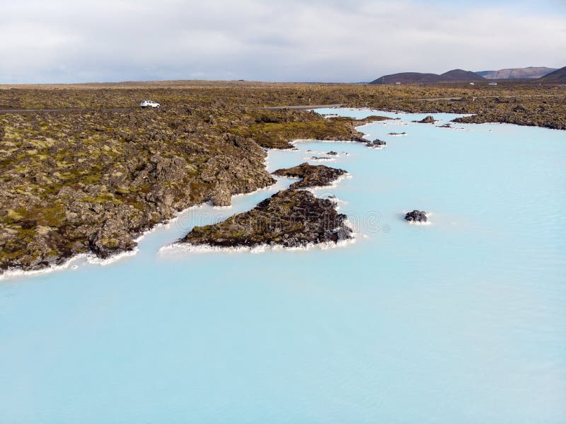 The Famous Blue Lagoon Near Reykjavik Iceland Stock Photo Image Of