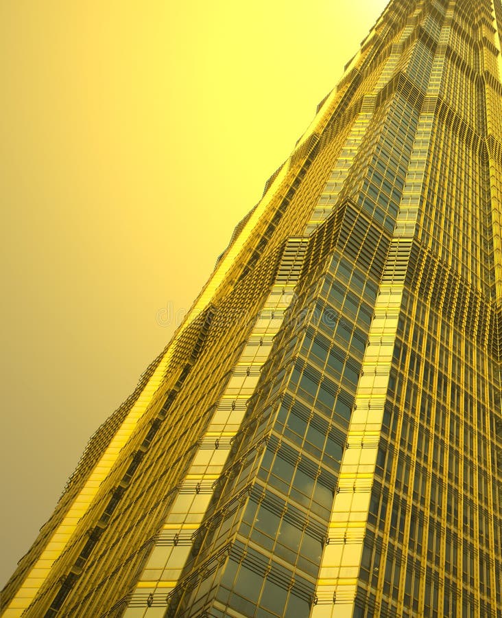 Famous buildings - jin mao tower shanghai