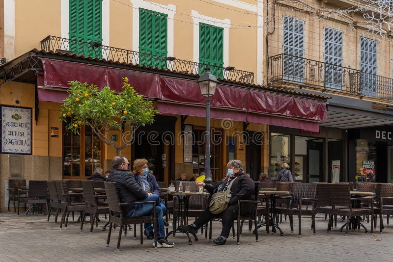 Famous Cafeteria Centre Cultural S`Agricola Editorial Stock Image - Image  of facade, editorial: 235677724