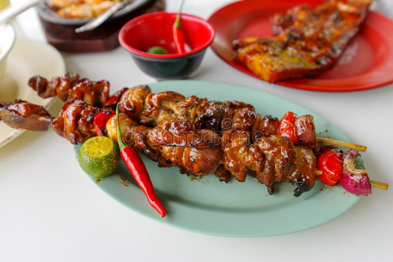 Famous Philippines Food - Lechon Stock Image - Image of whole, barbecue