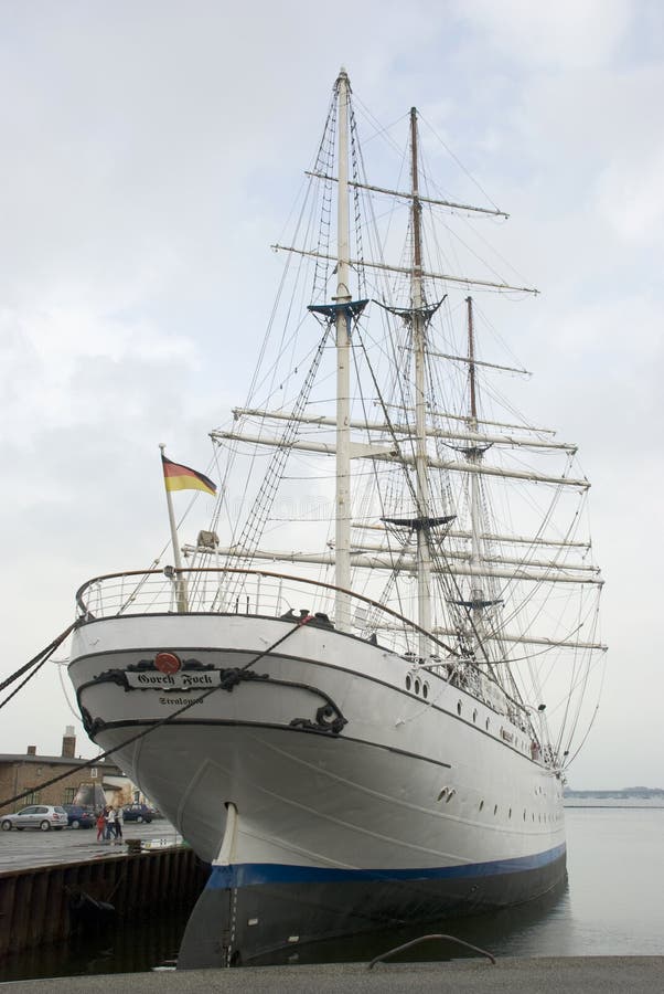 Famous German Sailing Ship Gorch Fock Editorial Stock Photo Image of