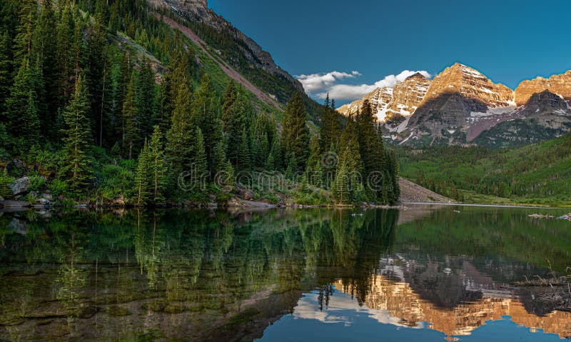 The Famous Maroon Bells of Colrado