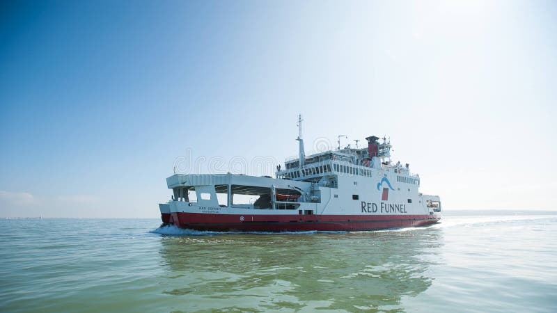 Red Funnel Ferry from The Isle of White