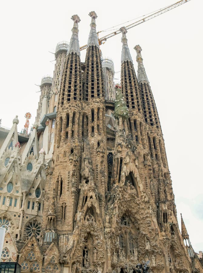 The Famous Sagrada Familia Church in Barcelona, Spain. Editorial Photo - Image of europe, gothic: 180036971 The Famous Sagrada Familia Church in Barcelona, Spain. Editorial Photo - Image of europe, gothic: 180036971