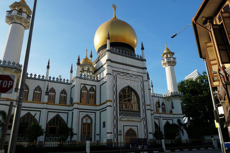 The Famous Sultan Mosque Singapore stock photo The Famous Sultan Mosque Singapore stock photo