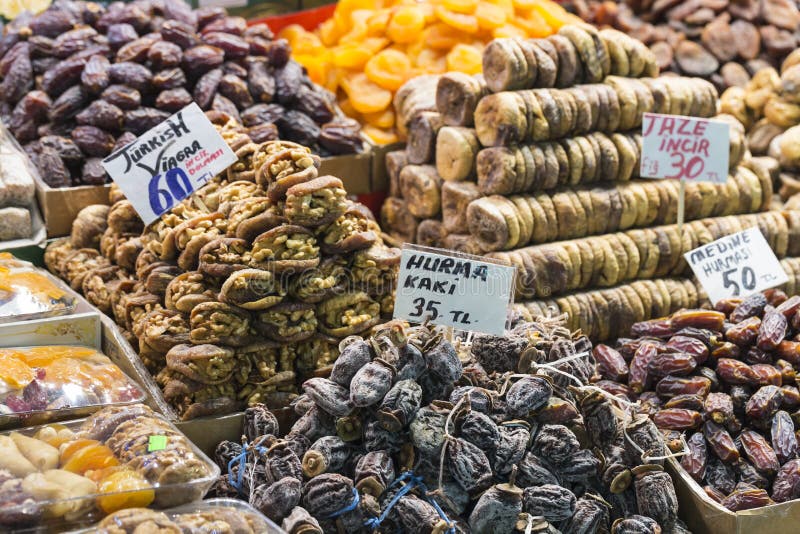 Famous Turkish Delights on the Market Stock Photo Image of gourmet