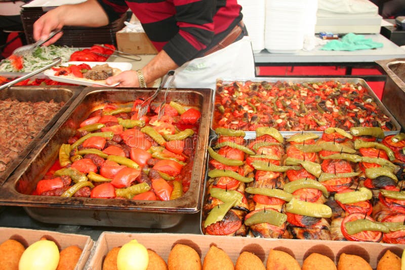 Famous turkish meals stock image. Image of serve, aubergine 28027453